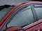 WeatherTech 05+ Chevrolet Cobalt Coupe Front Side Window Deflectors - Dark Smoke